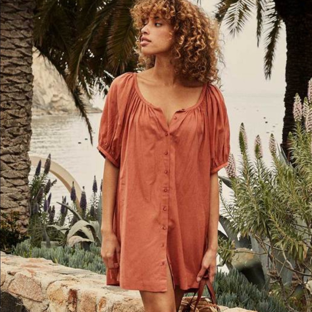 New Doen Josette dress in Tierra, with tags
